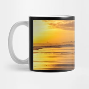 December Sunrise over The North Sea Mug